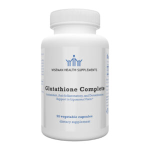 glutathione complete liposomal glutathione capsules bottle